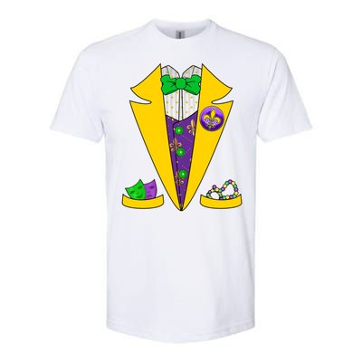 Mardi Gras Tuxedo Softstyle CVC T-Shirt