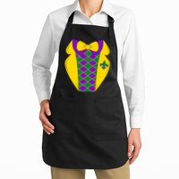 Mardi Gras Tuxedo Party Tux Apron