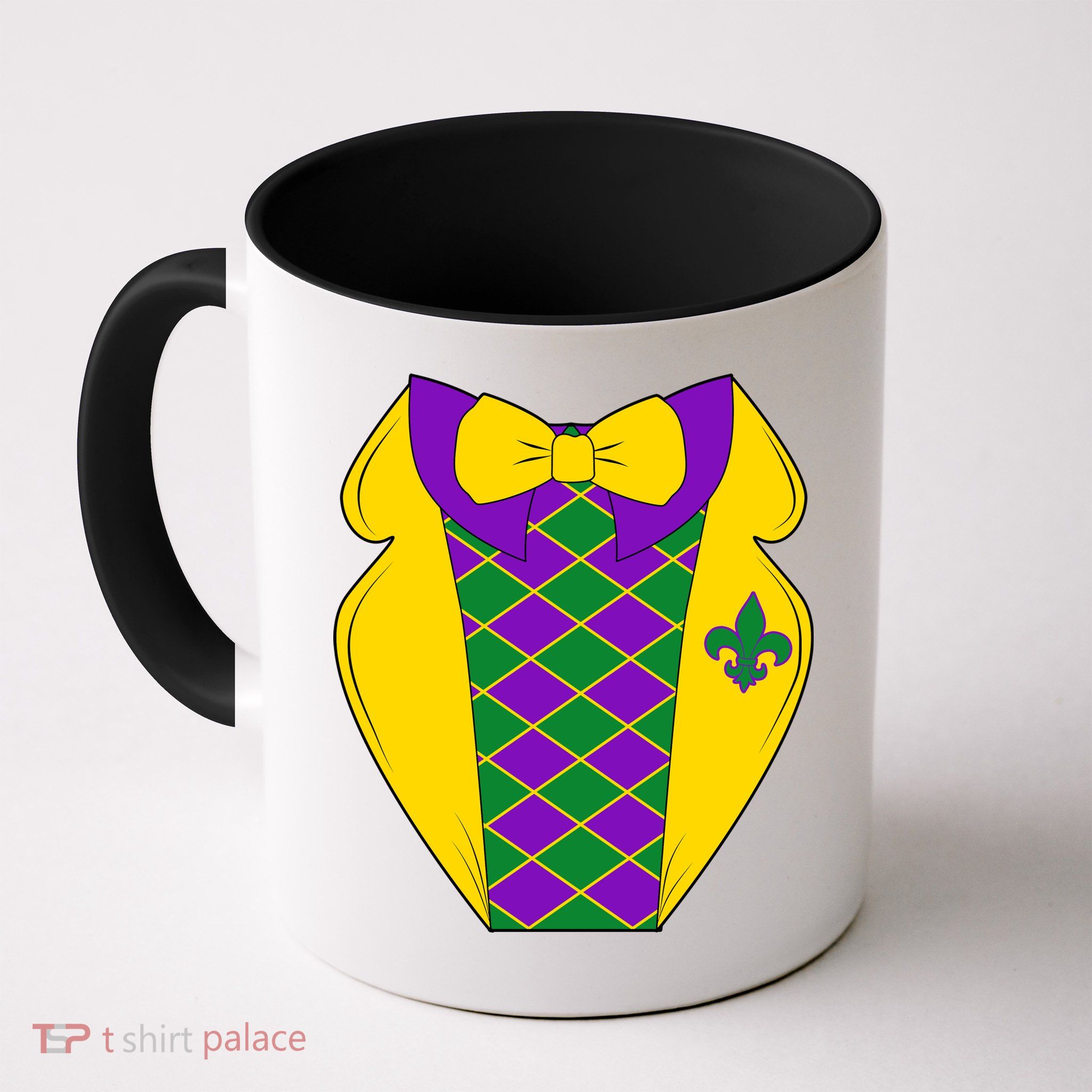 Mardi Gras Tuxedo Party Tux Mug