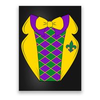 Mardi Gras Tuxedo Party Tux Poster