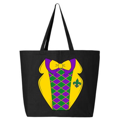 Mardi Gras Tuxedo Party Tux 25L Jumbo Tote