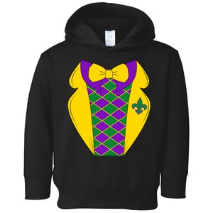 Mardi Gras Tuxedo Party Tux Toddler Hoodie