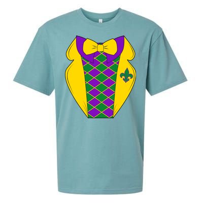 Mardi Gras Tuxedo Party Tux Sueded Cloud Jersey T-Shirt