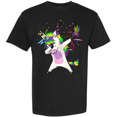Mardi Gras Unicorn Celebration Garment-Dyed Heavyweight T-Shirt