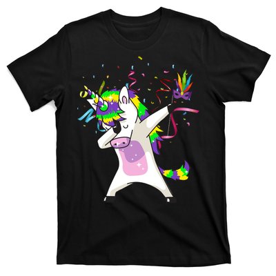 Mardi Gras Unicorn Celebration T-Shirt