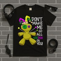 Mardi Gras Voodoo Doll T-Shirt