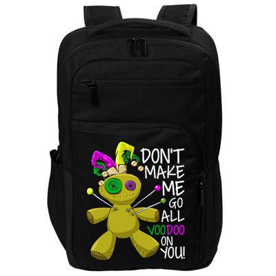 Mardi Gras Voodoo Doll Impact Tech Backpack