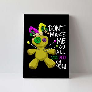 Mardi Gras Voodoo Doll Canvas