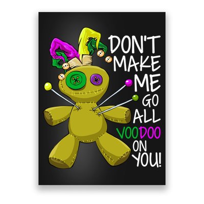 Mardi Gras Voodoo Doll Poster