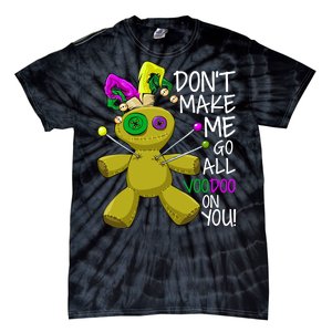 Mardi Gras Voodoo Doll Tie-Dye T-Shirt