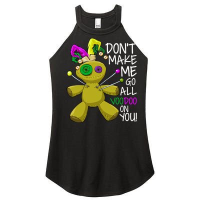 Mardi Gras Voodoo Doll Women’s Perfect Tri Rocker Tank