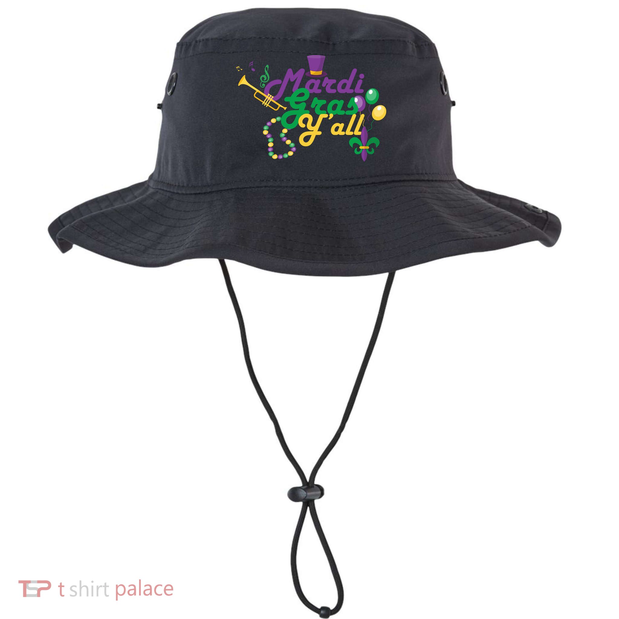 Mardi Gras Y'all Bucket Hat