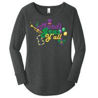 Mardi Gras Y'all Women's Perfect Tri Tunic Long Sleeve Shirt