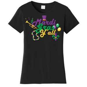 Mardi Gras Y'all Women's T-Shirt