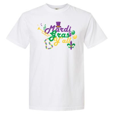 Mardi Gras Y'all Garment-Dyed Heavyweight T-Shirt