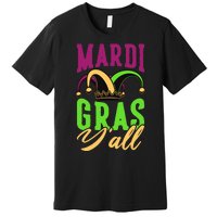 Mardi Gras Y'all Cute Premium T-Shirt