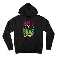 Mardi Gras Y'all Cute Tall Hoodie