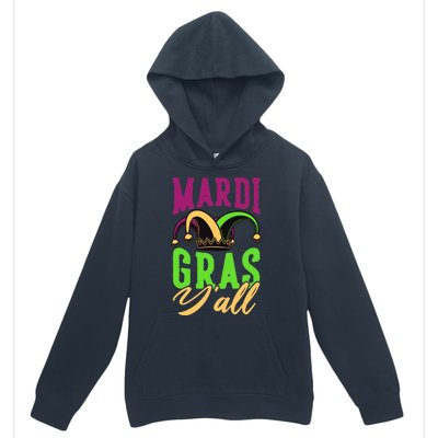 Mardi Gras Y'all Cute Urban Pullover Hoodie