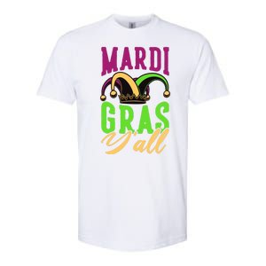 Mardi Gras Y'all Cute Softstyle CVC T-Shirt