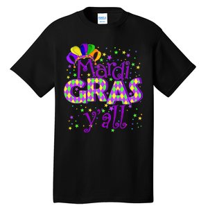 Mardi Gras Y'all New Orleans Party Tall T-Shirt