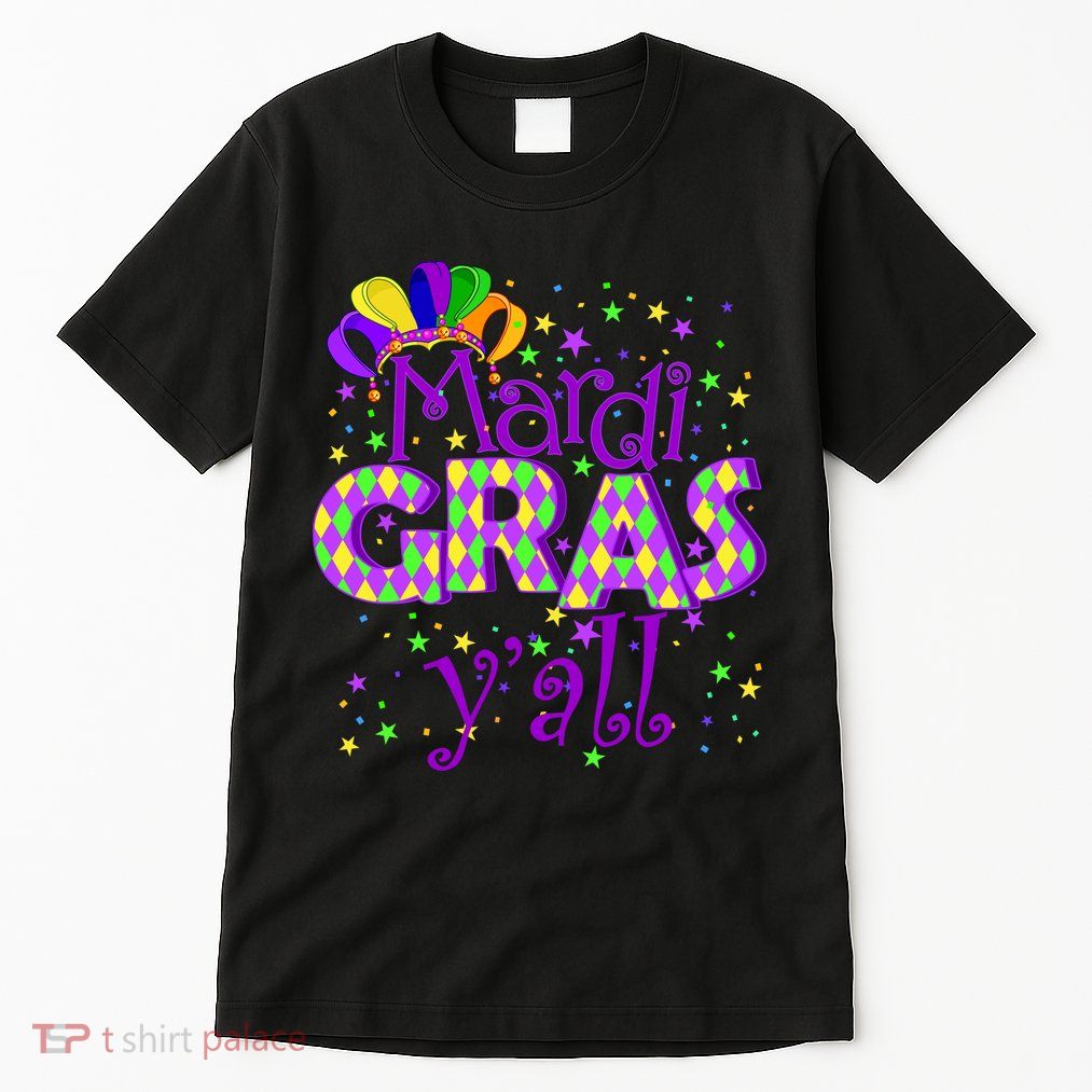 Mardi Gras Y'all New Orleans Party Tall T-Shirt