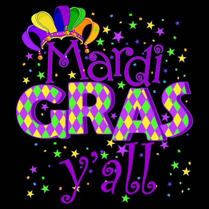 Mardi Gras Y'all New Orleans Party Impact Tech Backpack