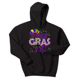 Mardi Gras Y'all New Orleans Party Kids Hoodie