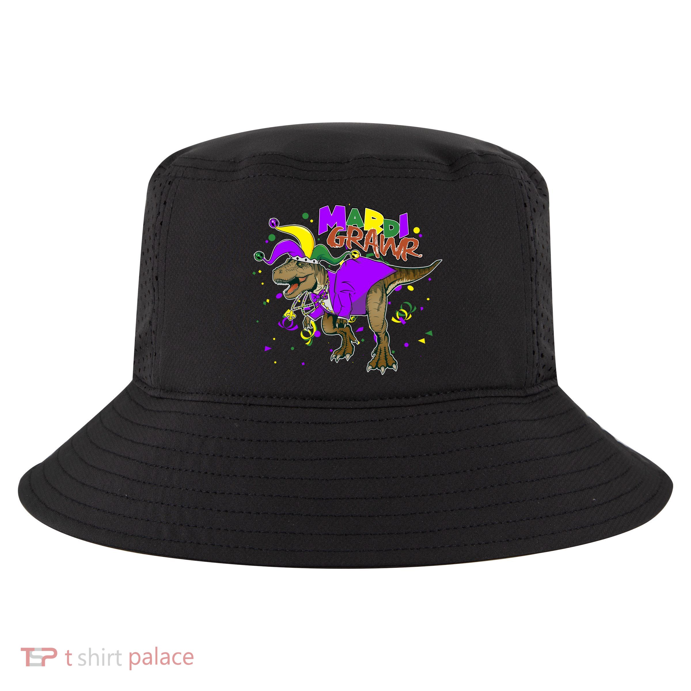 Mardi Grawr T-Rex Cool Comfort Performance Bucket Hat