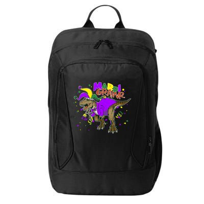 Mardi Grawr T-Rex City Backpack