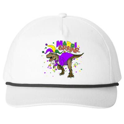 Mardi Grawr T-Rex Snapback Five-Panel Rope Hat