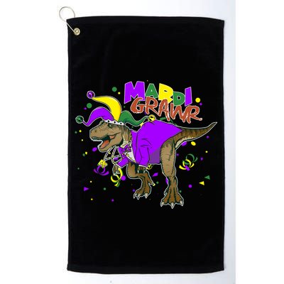 Mardi Grawr T-Rex Golf Towel