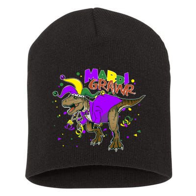 Mardi Grawr T-Rex Short Acrylic Beanie