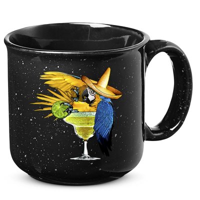 Margarita Parrot 15oz Campfire Ceramic Mug