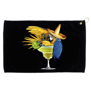 Margarita Parrot Grommeted Golf Towel