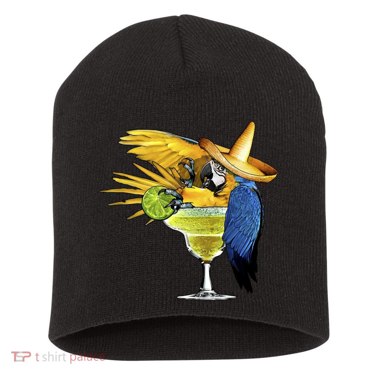 Margarita Parrot Short Acrylic Beanie