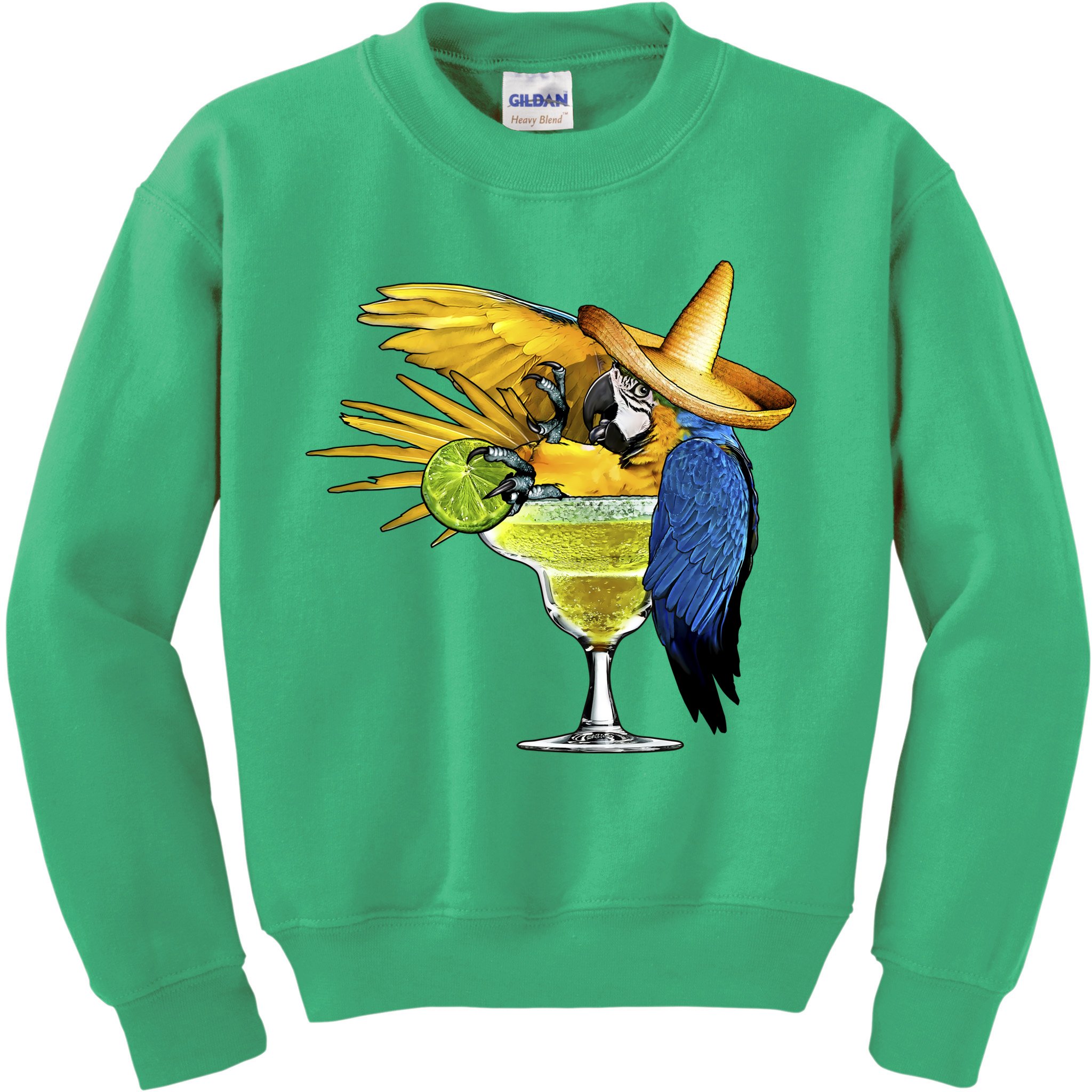 Margarita Parrot Kids Sweatshirt