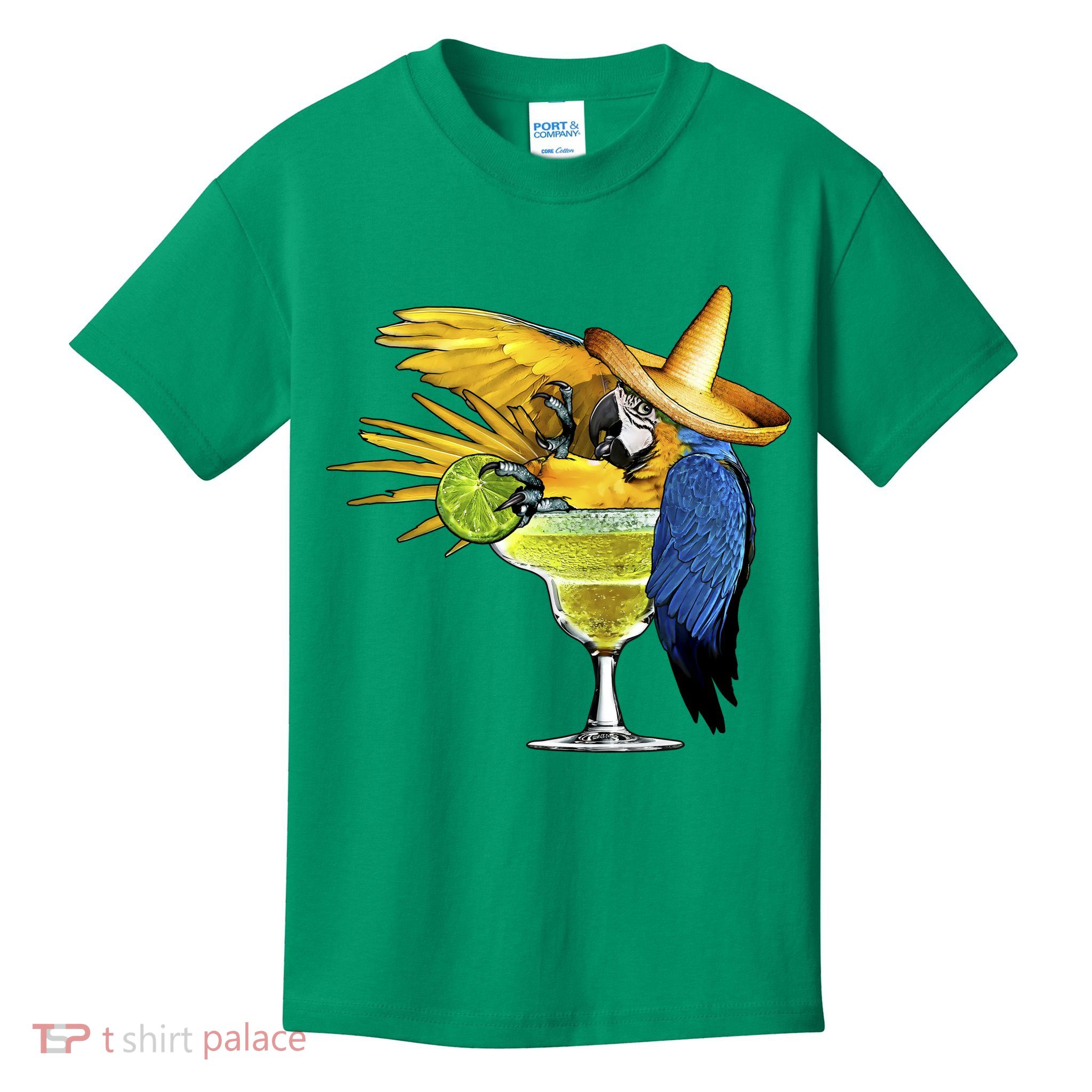 Margarita Parrot Kids T-Shirt