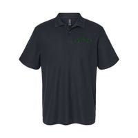 Marijuana Leaf Heartbeat Softstyle Adult Sport Polo