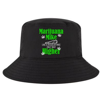 Marijuana Mike Funny Weed 420 Cannabis Cool Comfort Performance Bucket Hat