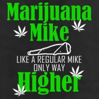 Marijuana Mike Funny Weed 420 Cannabis Cool Comfort Performance Bucket Hat