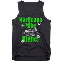 Marijuana Mike Funny Weed 420 Cannabis Tank Top