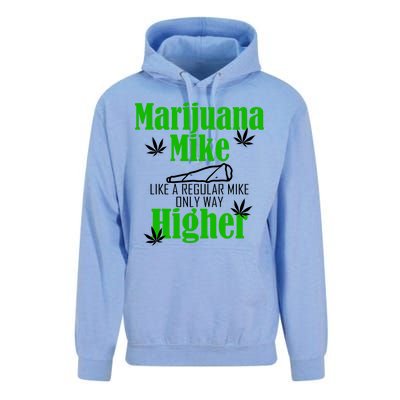 Marijuana Mike Funny Weed 420 Cannabis Unisex Surf Hoodie