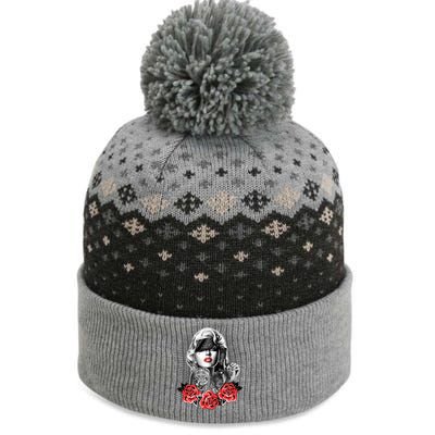 Marilyn Monroe Pain The Baniff Cuffed Pom Beanie