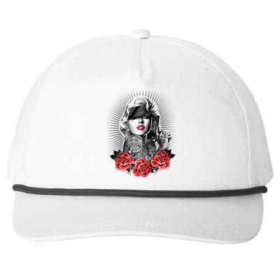 Marilyn Monroe Pain Snapback Five-Panel Rope Hat