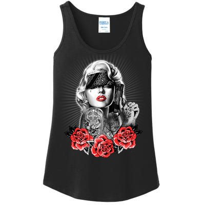 Marilyn Monroe Pain Ladies Essential Tank