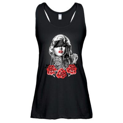 Marilyn Monroe Pain Ladies Essential Flowy Tank