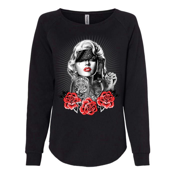 Marilyn Monroe Pain Womens California Wash Sweatshirt