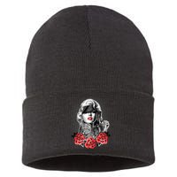 Marilyn Monroe Pain Sustainable Knit Beanie