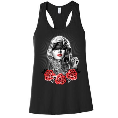 Marilyn Monroe Pain Women's Racerback Tank