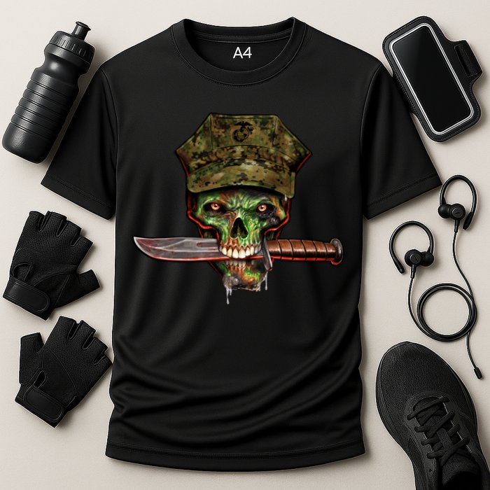 Marine Skull Performance Shirt